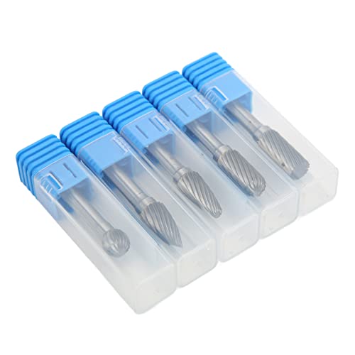 Set 5 Piezas Fresas de Carburo para Tallado Metal Madera miniatura 5