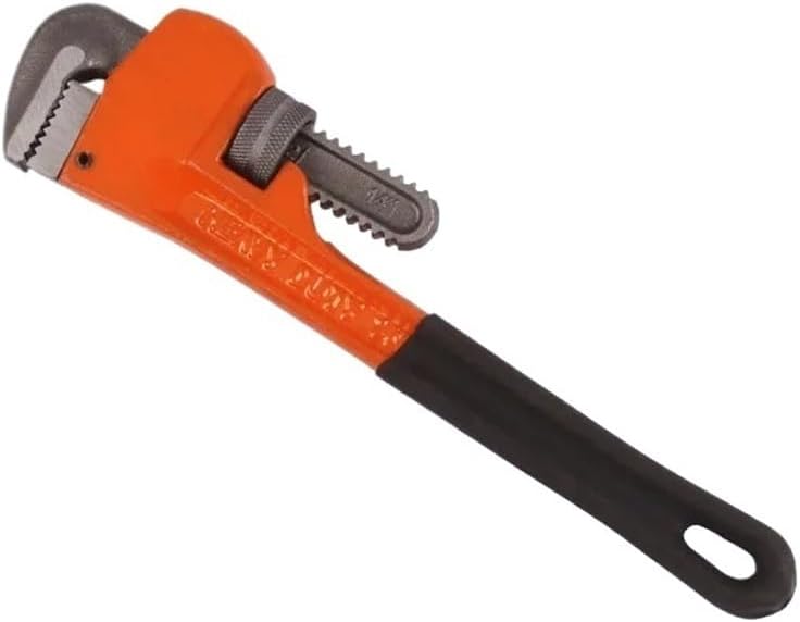 8/10/12 Inch Heavy-duty Straight Pipe Wrench Adjustable Installation Pipe Wrench Universal Large Opening Manual Tool(14 inch)