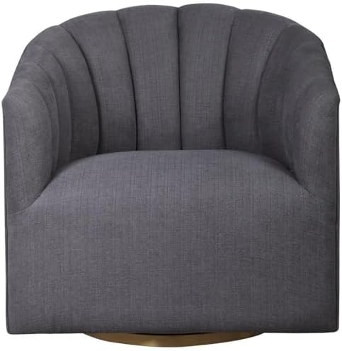 Uttermost Cuthbert - 32.25 inch Modern Swivel Chair