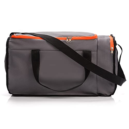 meteor Gym Bag Womens & Mens 40l, Lightweight Sports Holdall with Shoe Compartment & Shoulder Strap, Unisex Travel Duffel - Image 2
