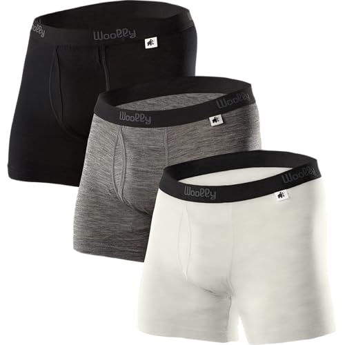 Premium Stink-Free Mens Merino Wool Boxer Brief