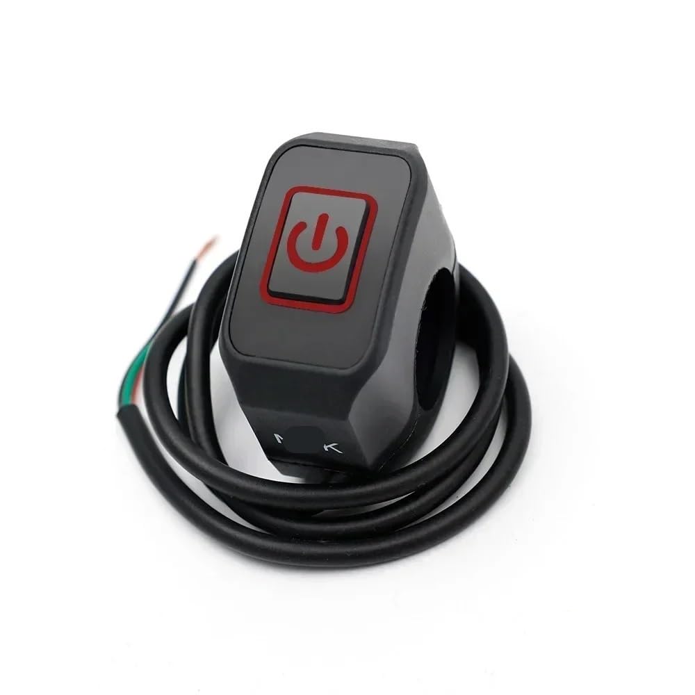 Interruptor de motocicleta (rojo)