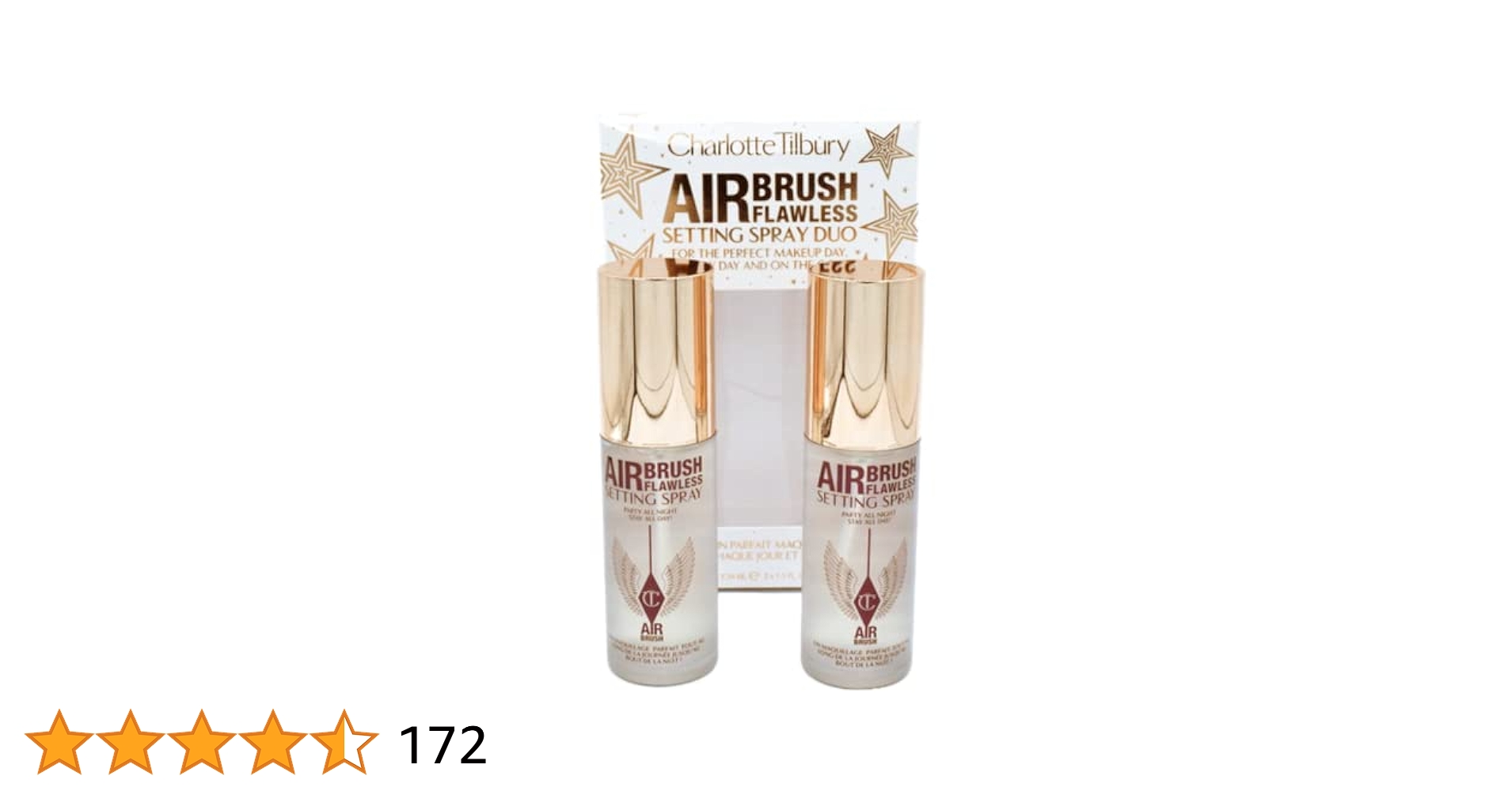 二本　お大　charlotte tilbury セッティング　スプレー Amazon.com: CHARLOTTE TILBURY Airbrush Flawless Setting