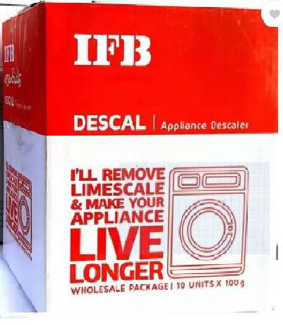 Descale Compatiable For IFB & LG Washing Machine Front Load and Top Load, Cleaning Powder, Descaling Powder, Drum Cleaner 100g (Pack of 10) (B0DDHTZHM6) Amazon Price History, Amazon Price Tracker