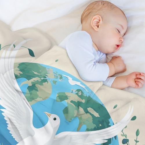 Couverture en micro polaire légère pour dormir sans transpirer sous la clim