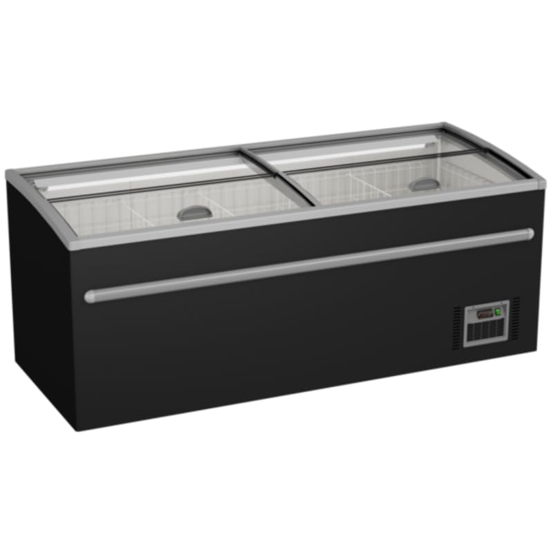 Bahut - Congelatore professionale per supermercato, 850 litri, 2100 mm