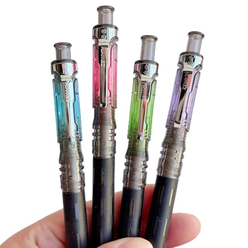 Set de 8 bolígrafos de gel Maydahui negra 0.5mm miniatura 6