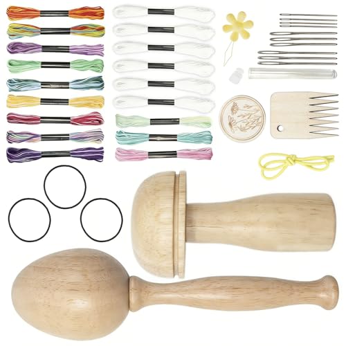 Outils à repriser en bois pour transmettre le secret du linge préservé