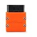 Price comparison product image Lazymao KW902 Mini ELM327 Bluetooth Wireless OBD-II OBD2 Car Auto Diagnostic Scan Tools compatible with Android & Windows PC (Orange)