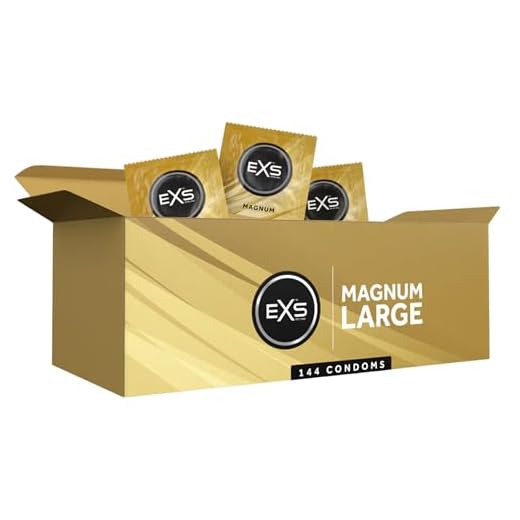 EXS Vorratspackung - Magnum 144 XXL-Kondome, große Kondome, 60mm Breite