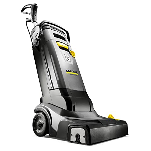 Image of Karcher BR 30 /4 C - Compact Walk Behind Floor Scrubber - Scrubs and Dries Hard Floors - High Speed Roller Brush