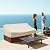 COSFLY Patio Furniture Covers Waterproof for Sofa, Outdoor Loveseat Covers for Lawn Heavy Duty Fits up to 54W x 38D x 35H inches