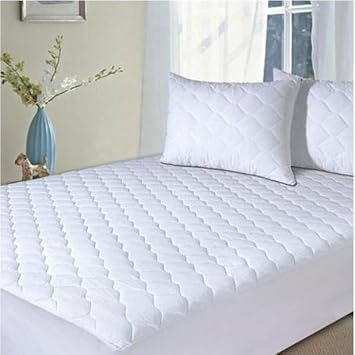Quilted Mattress Pad and Topper-Hypoallergenic Waterproof Protector Twin XL