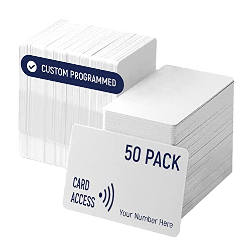 Custom Prox cards for HID Access Control Standard 37 bit H10304 format. Replaces HID 1386 ISOProx II. Choose your facility code & range (50)