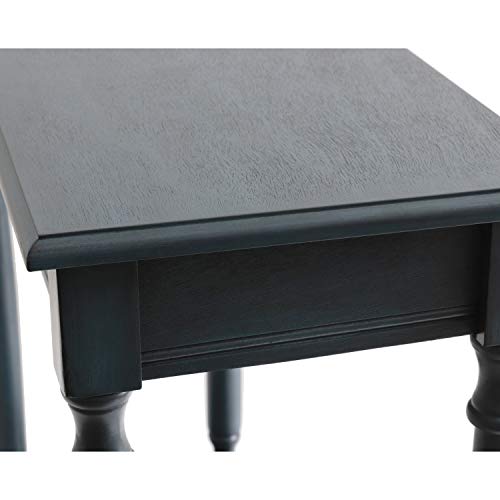 Decor Therapy Simplify Rectangular Console Table, Antique Navy #TOP3