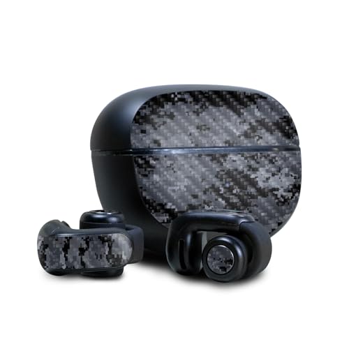 Image of Carbon Fiber Skin Compatible with Bose Ultra Open Earbuds - Digital Camo - Premium 3M Vinyl Protective Wrap Decal Cover - Easy to Apply | Crafted in The USA by MightySkins