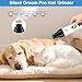 Jaxbo Silent Groom Pro Nail Grinder, 2026 New Dog Nail Trimmer, USB Rechargeable Pet Nail Grinder, Dog Nail Trimmers, Pet Paws Grooming Smoothing Tool