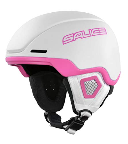 Salice eaglexs casco sci con rto tg. 52-56 bianco/fucsia