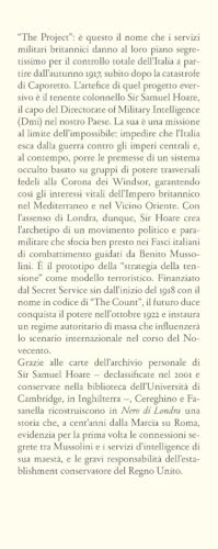 Nero Di Londra. Da Caporetto Alla Marcia Su Roma: Come L'intelligence Militare Britannica Creò Il Fascista Mussolini - 3