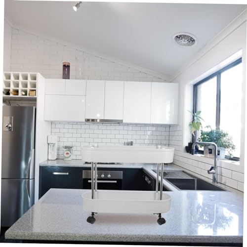 PRETYZOOM Carrinho De Armazenamento De Rolamento Suporte Para Carrinho De Armazenamento Carrinho De