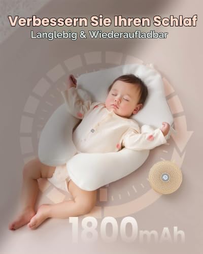 Dreamegg D11MAX Protable White Noise Machine for Baby, Soundmaschine, USB-C – Ansicht 6