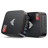KAMRUI Hyper H1 Mini Gaming PC,AMD Ryzen 7 6800H(Beat 6800U),16GB DDR5 4800MHz 512GB M.2 NVMe PCIe3.0x4 SSD Mini PC(8C/16T,up to 4.7GHz),16MB L3 Smart Cache,Triple 4K Display/WiFi6/BT5.2/Mini Computer