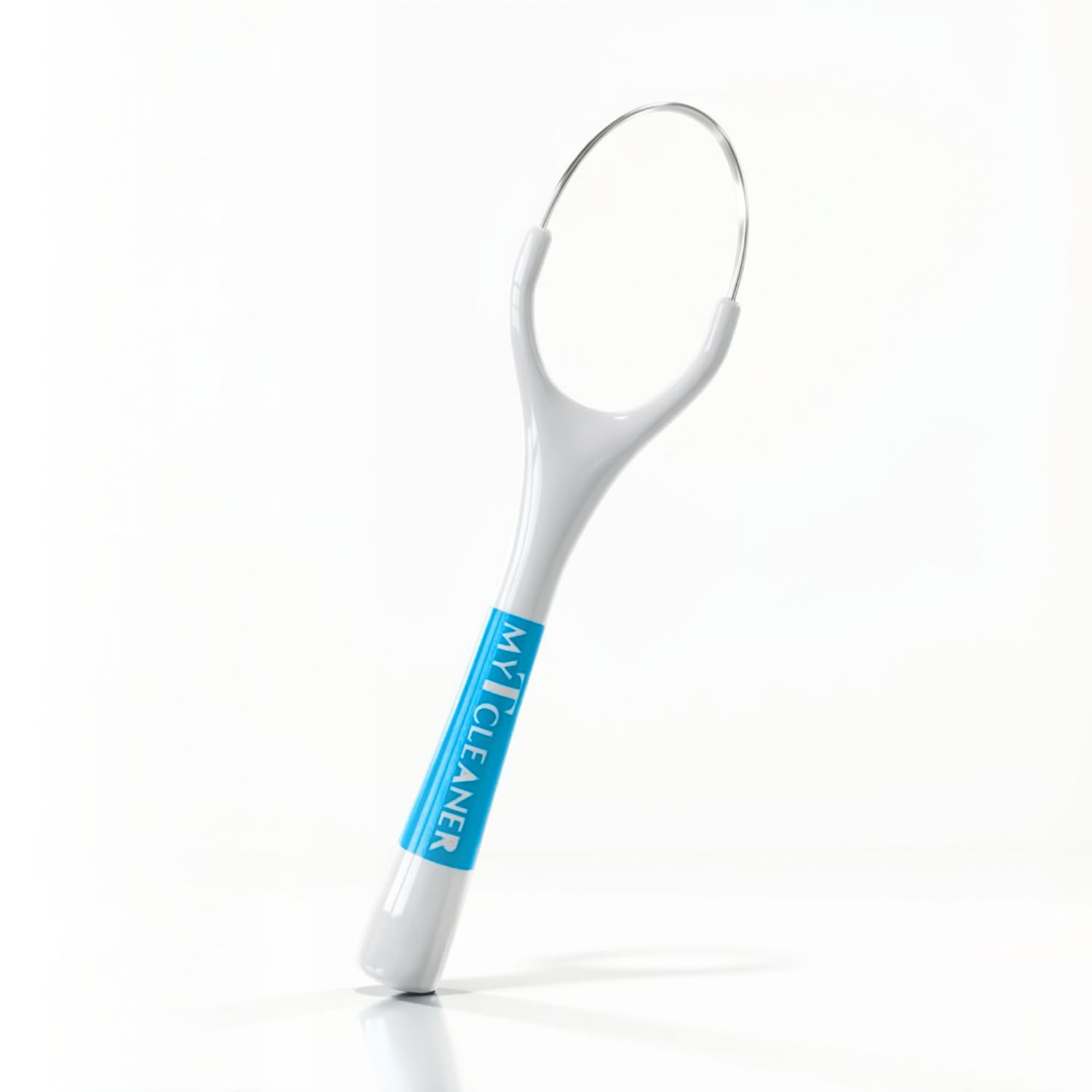 MyTCleaner | Tongue Cleaner for Adults | Medical Grade Stainless Steel Tongue Scraper | Removes Bad Breath & Bacteria | Rust-Free | Dentist Recommended | Pack of 1 (Blue)-image-7