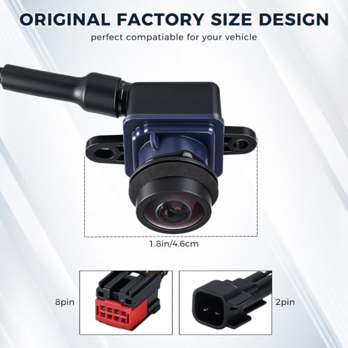 Image of Rearview Backup Camera Fit for Ram ProMaster 1500 2500 3500 18-2021 | OE: 68417057AA, 4672639AA, 56054157AA