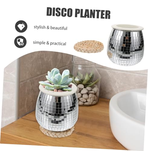 Planteur disco pour pots de fleurs : décor de maison élégant - 7