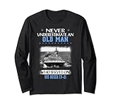 USS Boxer CV-21 Veterans Day Father Day Gift Long Sleeve T-Shirt