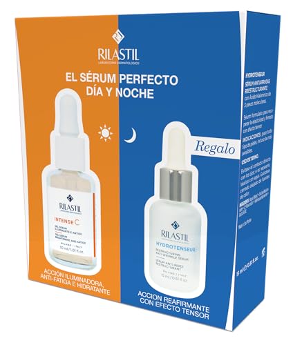Rilastil Pack Serum Día y Noche - Serum Intense C Iluminador 30 Ml + GRATIS Serum Hydrotenseur Antiedad 15 Ml