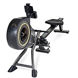 SportPlus, model 2022, thuisroeiapparaat met luchtweerstand (8 niveaus), app-compatibiliteit, stille en vloeiende training, tot 150 kg