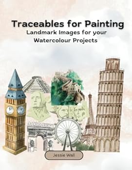 Paperback Traceables for Painting: Landmarks for your watercolour projects Book