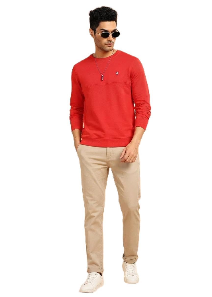 Men's Sweatshirt Stand Alone | 100% Cotton Sweatshirt | Premium Graphic Print | Biowash Fabric | Anti-Pilling | Crew Neck | Full Sleeve | Regular Fit-picture-48