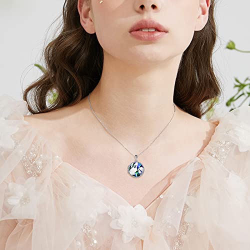 Yfn Mother Daughter Locket Necklace Sterling Silver Mother Daughter Photo Pendant Jewelry Birthday Mothers Day Gifts For Mom Daughter Women Girls #TOP4