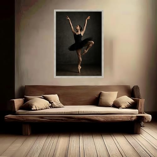 Tableau de ballet moderne pour sublimer la déco du salon