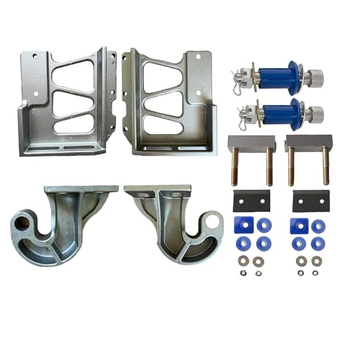 LisylineAuto For Peterbilt Assembly Kit Lower Hood Pivot and Hinge Upper Bracket and Engine Hood Hinge Pivot Bolt Bushing Set for Peterbilt 379 378 377 Replace 13-04708 13-04286 13-04154 13-04164