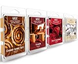 UCC Plant Based Natural Fall Wax Melts, Highly Scented Essential Oils Fragrances, Premium Autumn Soy Scented Melts Cubes, Wax Melts Tarts, Colored Wax Melt - 4 Pack
