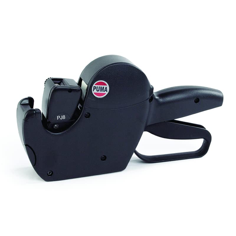 Puma PJ8-8 Digit Price Gun, with 45,000 Free White Price Labels and Spare Ink Roller