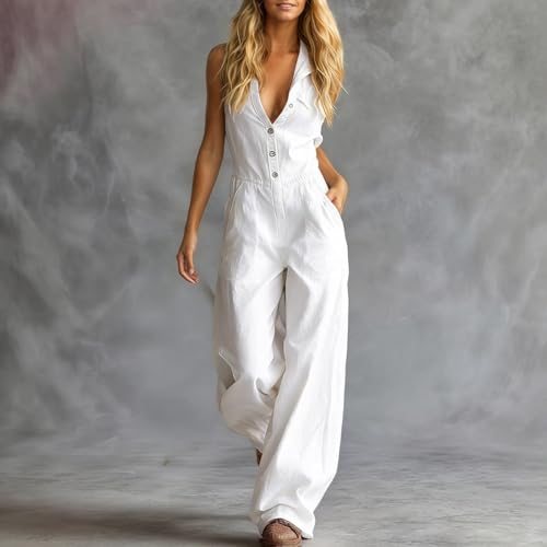 Mono de verano con bolsillos para mujer que busca comodidad 3