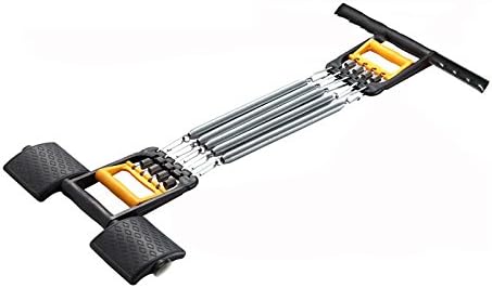 3 in 1 Spring Chest Developer Chest Expander+Hand Grip+Pedal 5 Spring Multifunctional Detachable Muscle Exercise Equipment