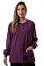 Just Love Womens Solid Medical Scrub Jacket 4501-EGG-M