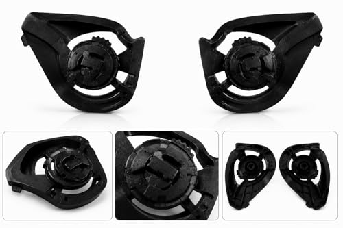 Image of Steelbird SBA-7 Visor Fitting Pivot Kit, Side Mechanism Units, Universal Fit, Clear, Fibre, for All SBA-7 Models