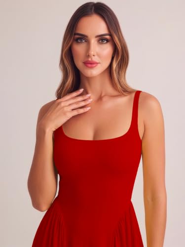 Image of Aahwan Solid Fit and Flared Round Neck Gown for Women's & Girl's