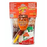 Cantarito Loco Michelada Refill Kit,6 Pack with Tamarind Rim Dip and Candy Straw