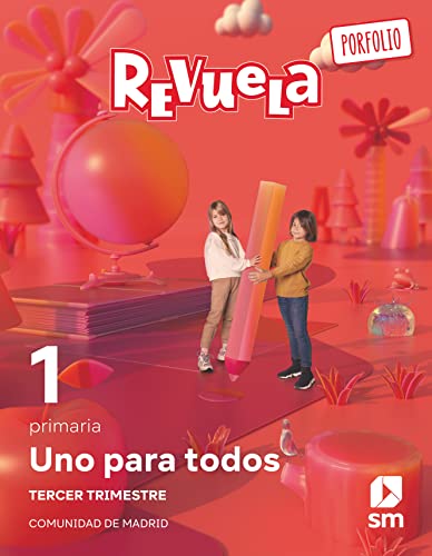 Portada de Método globalizado. Uno para todos. 3 Trimestre. 1 Primaria. Revuela. Comunidad de Madrid