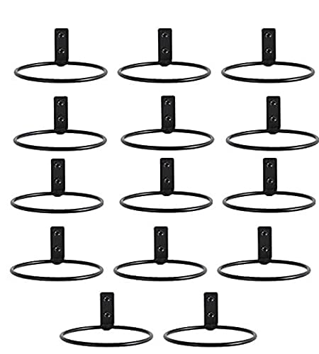 Easyroot Hanging Ring Outdoor Plant and Pot Stand, Set of 14, Black Color, (Size:- Height-7, Diameter 18cm). (B09JWS4HB5) Amazon Price History, Amazon Price Tracker