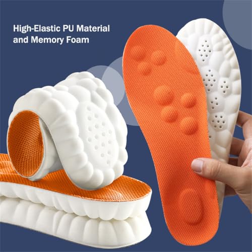 Image of Insoles for Men and Women Cloud Like Sole Inserts with Arch Support Memory Foam (2-pack-women-5-8)