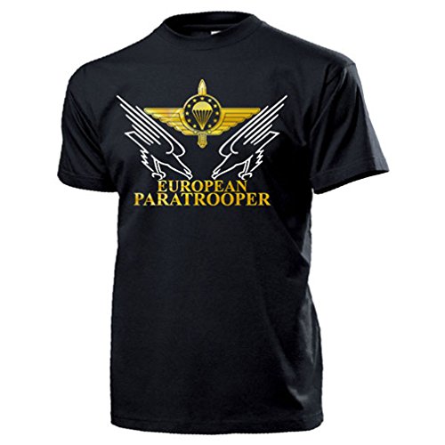 T-Shirt militaire emfv paratro respirant avec insigne aigle de parachute