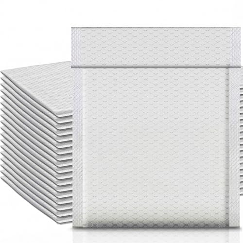 Ireer 20 Pack 10 x 13'' Extra Large Bubble Mailers Padded Envelopes, White